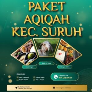 Klik WA Ini☎️🟢 Jasa Aqiqah di Kecamatan Suruh Gratis Langsung Antar Ke Rumah